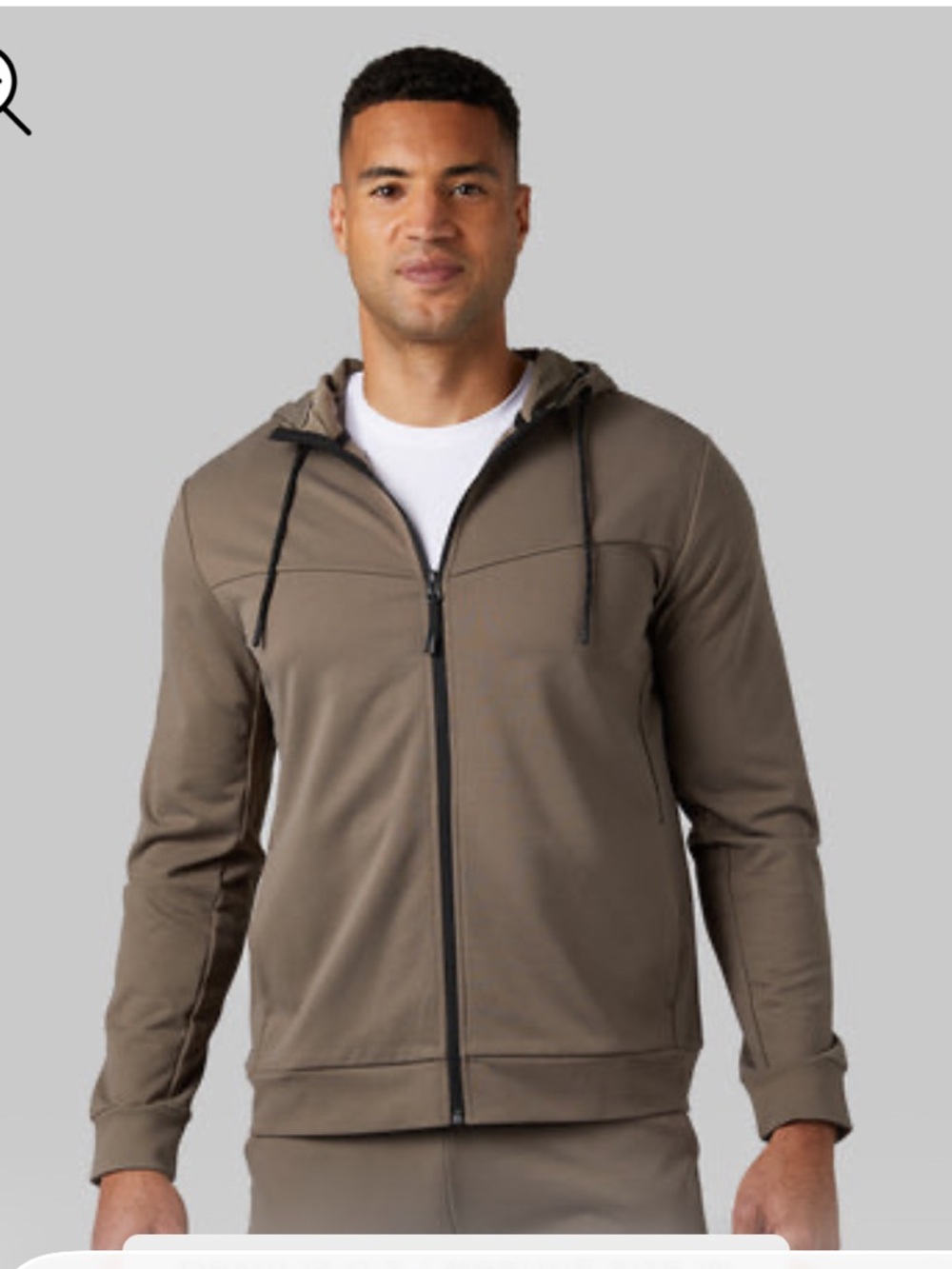 NEW Mens 32 Degrees Soft Strech Terry Full Zip Hoodie Sweatshirt Sweater